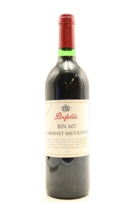 (1) 1998 Penfolds Bin 407 Cabernet Sauvignon, South Australia [JO95]