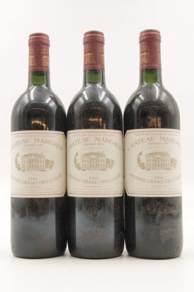 (3) 1984 Chateau Margaux, Margaux