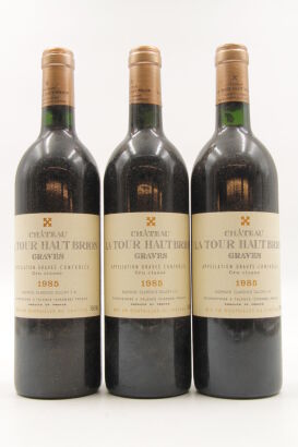 (3) 1985 Chateau La Tour Haut Brion, Graves