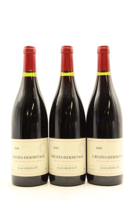 (3) 2011 Domaine Alain Graillot Crozes-Hermitage, Rhone