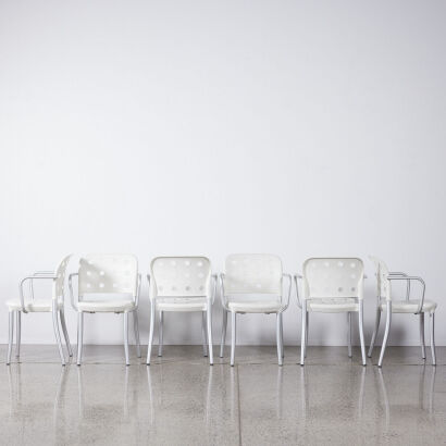 A Set Of Six Minni Armchairs By Antonio Citterio For Halifax Italy