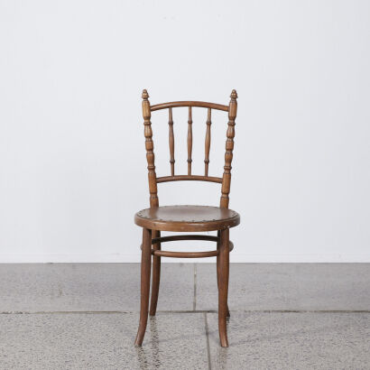 An Early 20th Century Austrian Bentwood Chair