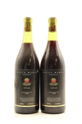 (2) 1994 Villa Maria Reserve Syrah, Marlborough