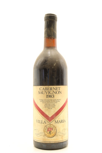 (1) 1983 Villa Maria Cabernet Sauvignon, Marlborough