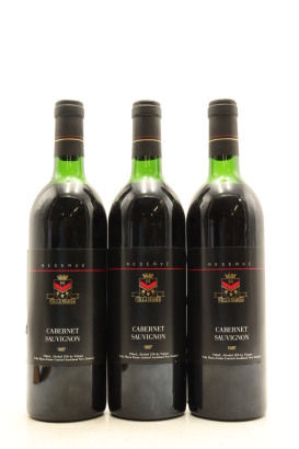 (3) 1987 Villa Maria Reserve Cabernet Sauvignon, Hawke's Bay (US)