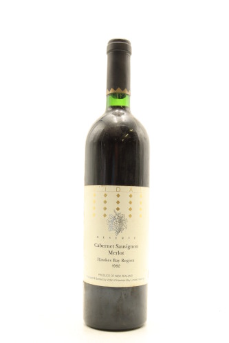 (1) 1992 Vidal Estate Reserve Merlot - Cabernet Sauvignon, Hawke's Bay