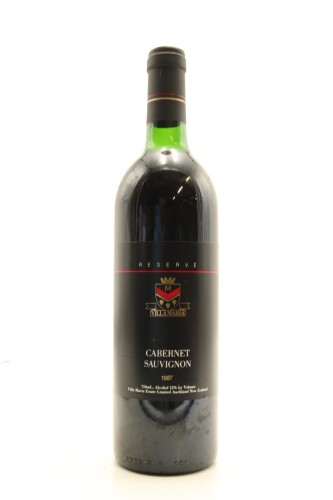 (1) 1987 Villa Maria Reserve Cabernet Sauvignon, Hawke's Bay (TS)