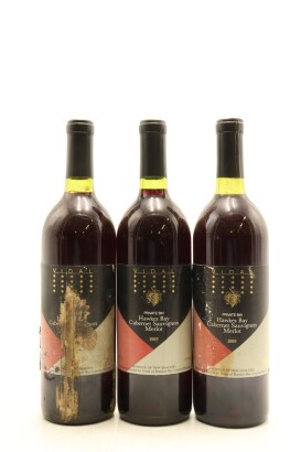 (3) 1989 Vidal Estate Private Bin Merlot - Cabernet Sauvignon, Hawke's Bay