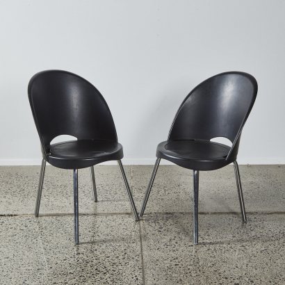 A Pair Of Cintesi Chairs