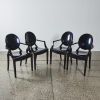 A Set Of Four Kartell Ghost Chairs - 2