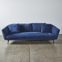 A Contemporary Three-Seater Sofa