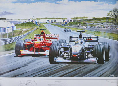 ANDREW KILTSON Braveheart Signed by David Coulthard