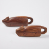 A Pair of Pig Slit Drums, Cook Islands - 2