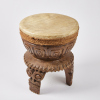 A Wood and Animal Hide Drum - 2