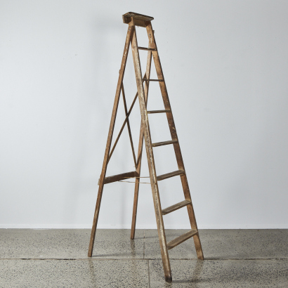 A Vintage Wooden Ladder