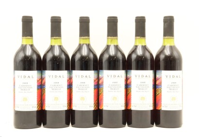 (6) 1995 Vidal Cabernet Sauvignon, Hawkes Bay