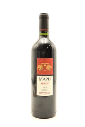 (1) 2013 Baron Philippe de Rothschild Mapu Reserva Merlot, Maipo Valley