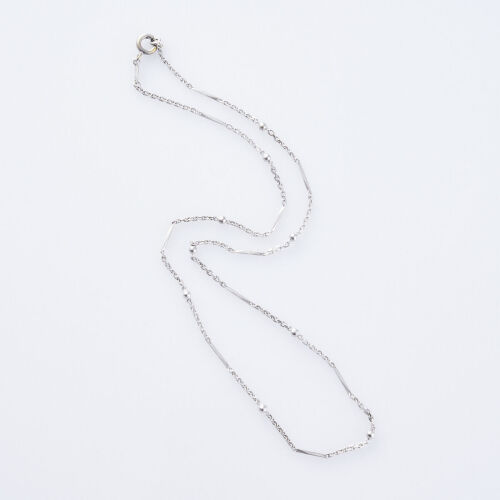 14ct White Gold Chain