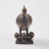 A Folk Art Guineafowl and Chicks - 2