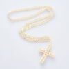 Freshwater Pearl Cross Necklace