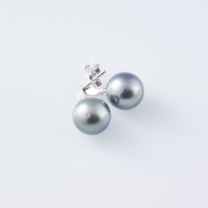 18ct Pearl and Diamond Earrings