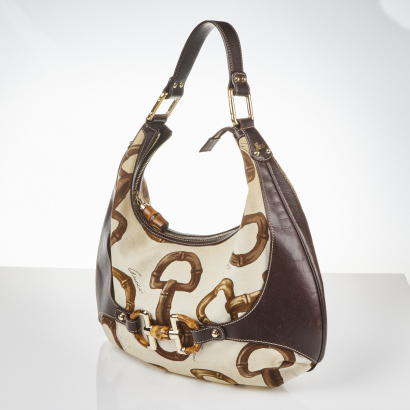 Gucci Bamboo Horsebit Amalfi Hobo Bag