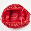 Bottega Veneta Red Intrecciato Leather Mini Pouch Bag - 2