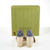 Gucci Denim Espadrille Wedges with Box, SIze 37 1/2 - 3