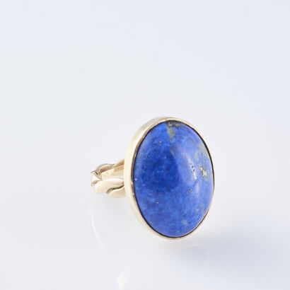 9ct Lapis Lazuli Ring