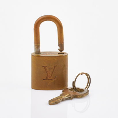 Louis Vuitton Padlock and Key Set