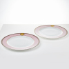 Versace by Rosenthal Set of Two Service Plates (Pink), 31cm - 2