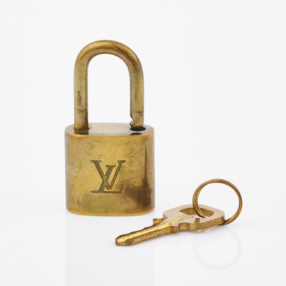 Louis Vuitton Padlock and Key Set