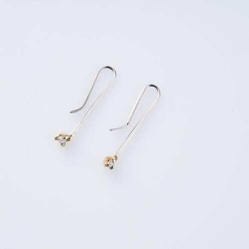 18ct Diamond Drop Earrings