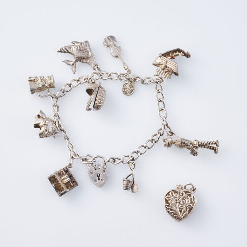 Silver Charm Bracelet