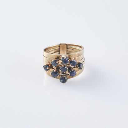 14ct Sapphire Ring