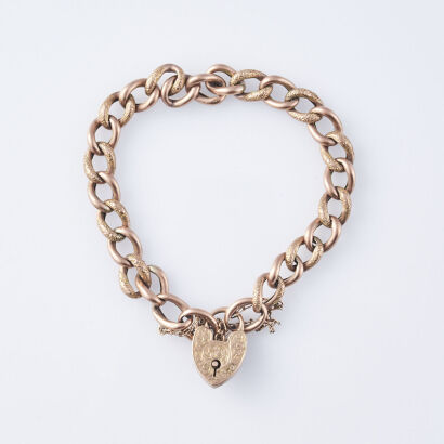 9ct Antique Gold Bracelet