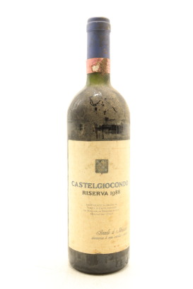 (1) 1988 Marchesi Frescobaldi Castelgiocondo Riserva, Brunello di Montalcino DOCG (TS)