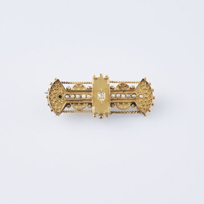 9ct Antique Brooch