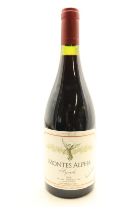 (1) 2009 Montes Alpha Syrah, Colchagua Valley