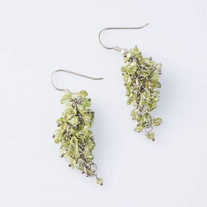 Peridot Drop Earrings