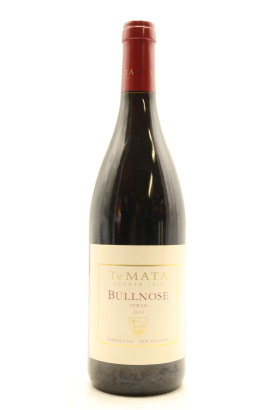 (1) 2013 Te Mata Bullnose Syrah, Hawkes Bay [BC96] [RC19.5]