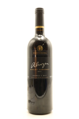 (1) 2013 Ngatarawa Wines Alwyn Winemaker's Reserve Merlot - Cabernet, Hawke's Bay