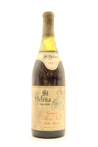 (1) 1983 St. Helena Estate Reserve Pinot Noir, Canterbury