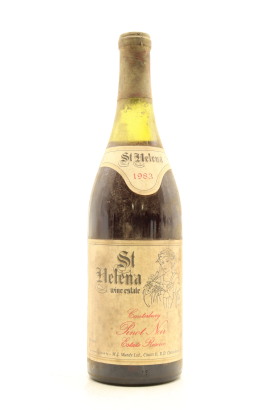 (1) 1983 St. Helena Estate Reserve Pinot Noir, Canterbury