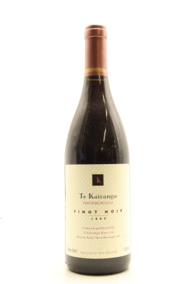 (1) 1997 Te Kairanga Estate Pinot Noir, Martinborough