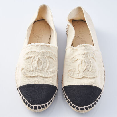 A Pair of Chanel Espadrilles