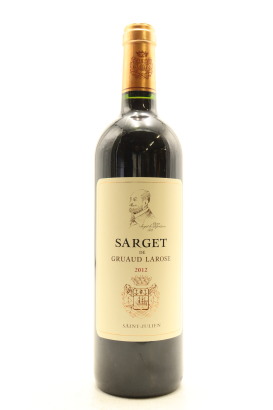 (1) 2012 Chateau Gruaud-Larose 'Sarget de Gruaud-Larose', Saint-Julien