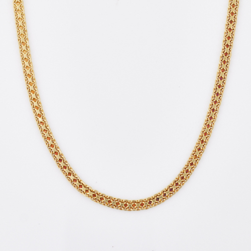 18ct Yellow Gold, Figure '8' Link Necklace