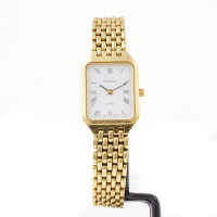 18ct Yellow Gold, Vintage, Geneve Dress Quartz Wristwatch