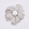 13 - 16ct White Gold, South Sea Pearl 6.64ct Diamond Brooch